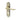 Frelan Hardware - Henley Suite Door Handles - Pair - Lock; #finish_antique-brass