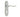 Frelan Hardware - Henley Suite Door Handles - Pair - Lock; #finish_satin-chrome