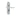Frelan Hardware - Henley Suite Door Handles - Pair - Bathroom; #finish_satin-chrome