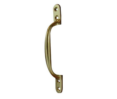 Frelan Hardware - Jedo Sash Handles - 152mm; #finish_polished-brass
