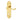 Frelan Hardware - Epsom Suite Door Handles - Pair - Lock; #finish_polished-brass