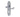 Frelan Hardware - Epsom Suite Door Handles - Pair - Lock; #finish_satin-chrome