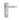 Frelan Hardware - Deco Suite Door Handles - Pair - Lock; #finish_polished-chrome