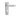 Frelan Hardware - Deco Suite Door Handles - Pair - Lock; #finish_polished-chrome