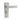 Frelan Hardware - Deco Suite Door Handles - Pair - Bathroom; #finish_polished-chrome