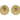 Frelan Hardware - Jedo Designer Turns & Releases - Round Rose - 50mm - No Indicator; #finish_satin-brass