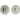 Frelan Hardware - Jedo Designer Turns & Releases - Round Rose - 50mm - No Indicator; #finish_satin-nickel