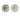 Frelan Hardware - Jedo Designer Turns & Releases - Round Rose - 50mm - No Indicator; #finish_satin-nickel