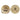 Frelan Hardware - Jedo Oval Ringed Turn & Release - 40mm; #finish_polished-brass