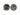 Frelan Hardware - Jedo Oval Ringed Turn & Release - 40mm; #finish_polished-black-nickel