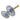 Frelan Hardware - Jedo Turns for Mortice Rack Bolt - 50mm; #finish_satin-chrome