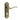 Frelan Hardware - Paris Suite Door Handles - Pair - Lock; #finish_antique-brass