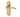 Frelan Hardware - Paris Suite Door Handles - Pair - Lock; #finish_polished-brass