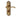 Frelan Hardware - Paris Suite Door Handles - Pair - Bathroom; #finish_antique-brass