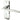 Frelan Hardware - Delta Suite Door Handles - Pair - Lock; #finish_polished-chrome