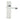 Frelan Hardware - Victorian Straight Door Handles - Pair - Latch; #finish_polished-chrome