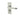 Frelan Hardware - Victorian Straight Door Handles - Pair - Bathroom; #finish_satin-chrome