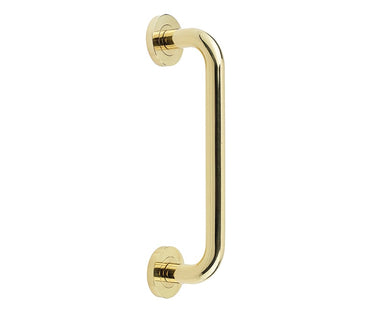 Frelan Hardware - Jedo Thame Pull Handle - Single - 305mm; #finish_polished-brass