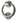 Frelan Hardware - Jedo Ring Door Knocker - 100mm; #finish_satin-chrome
