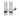 Frelan Hardware - Jedo Heavy Quadrant Sash Fasteners - 70mm x 20mm; #finish_polished-chrome