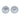 Frelan Hardware - Jedo Dual Turns & Releases - Traditional - Round Rose - 50mm  - No Indicator; #finish_polished-chrome--satin-chrome