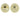 Frelan Hardware - Jedo Designer Turns & Releases - Traditional - Round Rose - 50mm - No Indicator; #finish_polished-brass