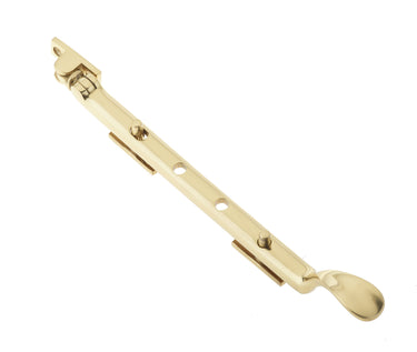 Frelan Hardware - Victorian Casement Stays - 250mm; #finish_polished-brass