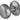 Frelan Hardware - Jedo Mushroom Door Knobs - 62mm - Pair; #finish_satin-chrome