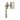 Frelan Hardware - Jedo Julietta Casement Fasteners - 110mm; #finish_satin-nickel