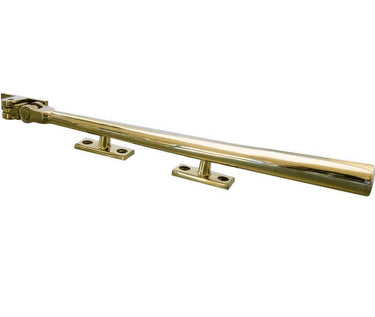 Frelan Hardware - Julietta Casement Stays - 250mm; #finish_polished-brass
