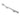 Frelan Hardware - Julietta Casement Stays - 250mm; #finish_satin-chrome