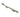 Frelan Hardware - Julietta Casement Stays - 250mm; #finish_satin-nickel
