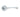 Frelan Hardware - Twirl Door Handles on Rose - Pair; #finish_polished-chrome-satin-chrome
