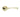 Frelan Hardware - Twirl Door Handles on Rose - Pair; #finish_polished-brass