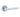Frelan Hardware - Kudos Door Handles on Rose - Pair; #finish_satin-chrome