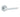 Frelan Hardware - Jedo Petra Door Handles on Rose - Pair; #finish_satin-chrome