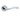 Frelan Hardware - Jedo Gamma Door Handles on Rose - Pair; #finish_polished-chrome