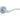Frelan Hardware - Turin Door Handles on Rose - Pair; #finish_satin-chrome
