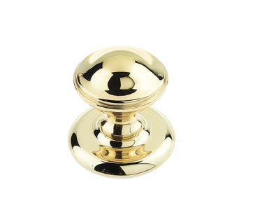 Frelan Hardware - Jedo Belgravia Centre Door Knob; #finish_polished-brass