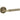 Frelan Hardware - Jedo Elise Door Handles on Rose - Pair; #finish_antique-brass