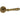 Frelan Hardware - Jedo Camille Door Handles on Rose - Pair; #finish_antique-brass