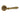 Frelan Hardware - Jedo Camille Door Handles on Rose - Pair; #finish_antique-brass
