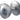 Frelan Hardware - Jedo Crown Mortice Door Knobs - Pair; #finish_satin-nickel