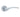Frelan Hardware - Monaco Door Handles on Rose - Pair; #finish_satin-chrome