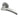 Frelan Hardware - Mailand Door Handles on Rose - Pair; #finish_satin-chrome
