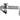 Frelan Hardware - Jedo Counter Flap Catch - 80mm x 38mm; #finish_polished-chrome