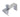 Frelan Hardware - Jedo Counter Flap Catch - 80mm x 38mm; #finish_satin-chrome