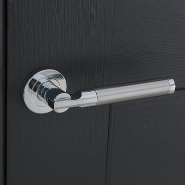 Frelan Hardware - Jedo Dual Range Lydia Door Handles - Pair; #finish_polished-chrome-satin-chrome