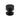 Frelan Hardware - Ribbon Mortice Door Knobs - Pair; #finish_black