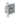 Frelan Hardware - Jedo Sliding Door Edge Pull - 8mm; #finish_satin-chrome